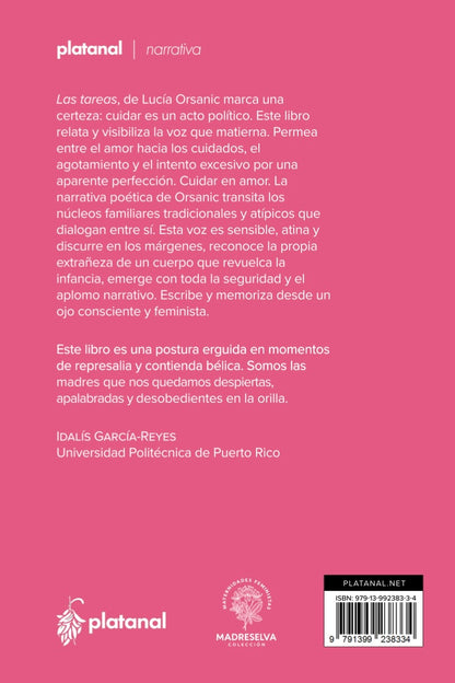 Las tareas de Lucía Orsanic