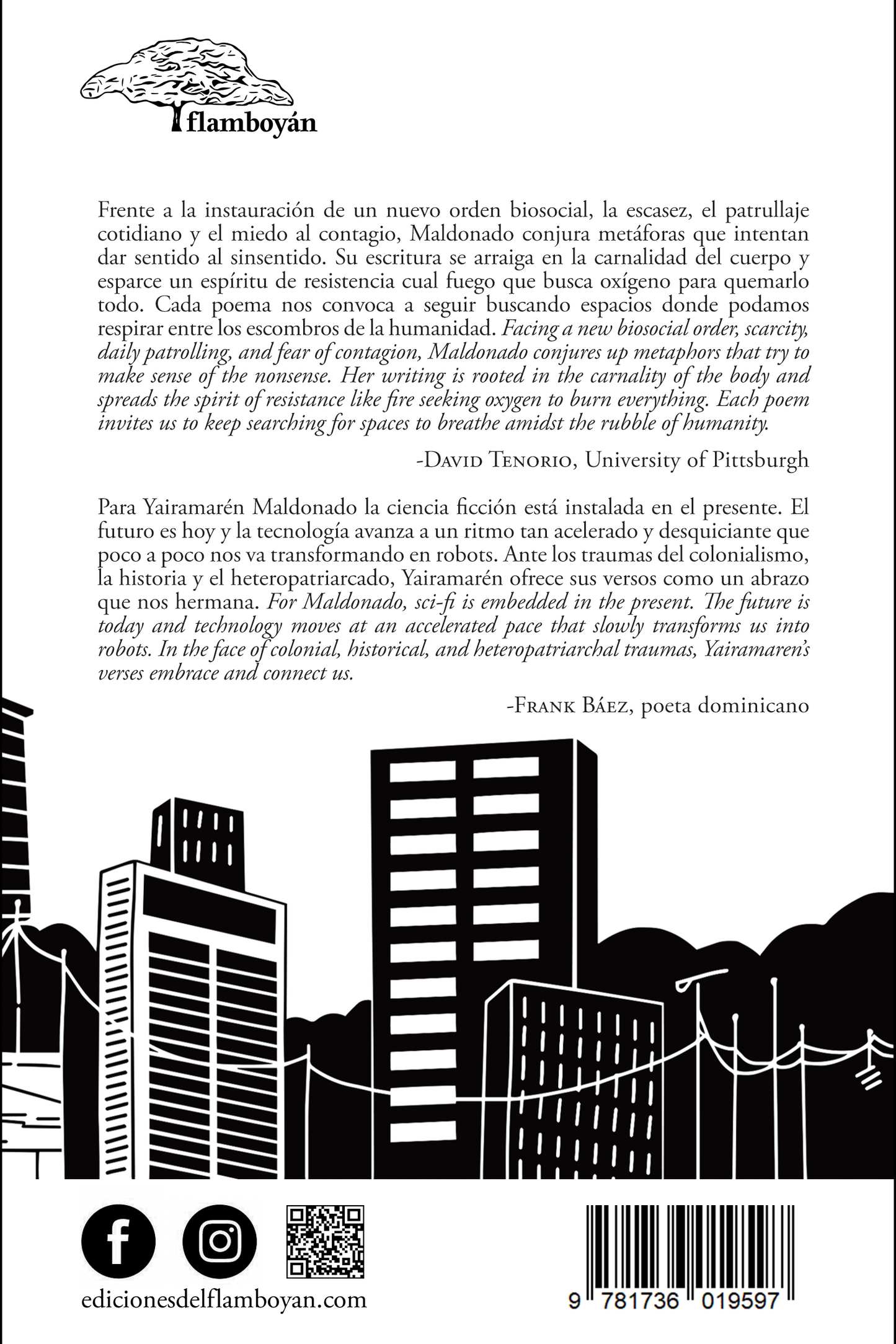 Ciencia ficción en el mirador. Sci-fi at the mirador (bilingüe e ilustrado): Yairamarén Maldonado